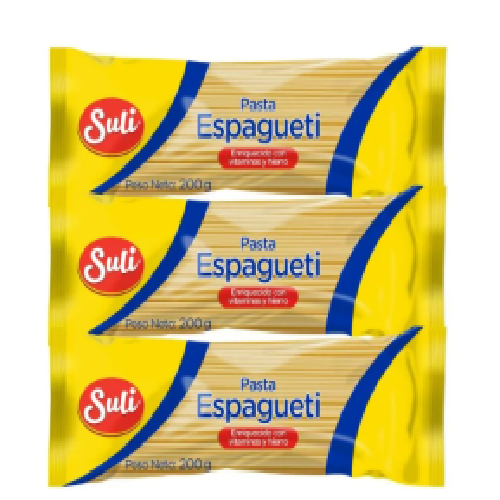 Pasta Suli Espagueti 3 PACK - 200 g